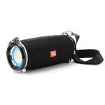 Enceinte Bluetooth sans fil portable T&G TG192 LED à lumière clignotante, basses profondes, son stéréo 3D, support FM / carte TF / USB
