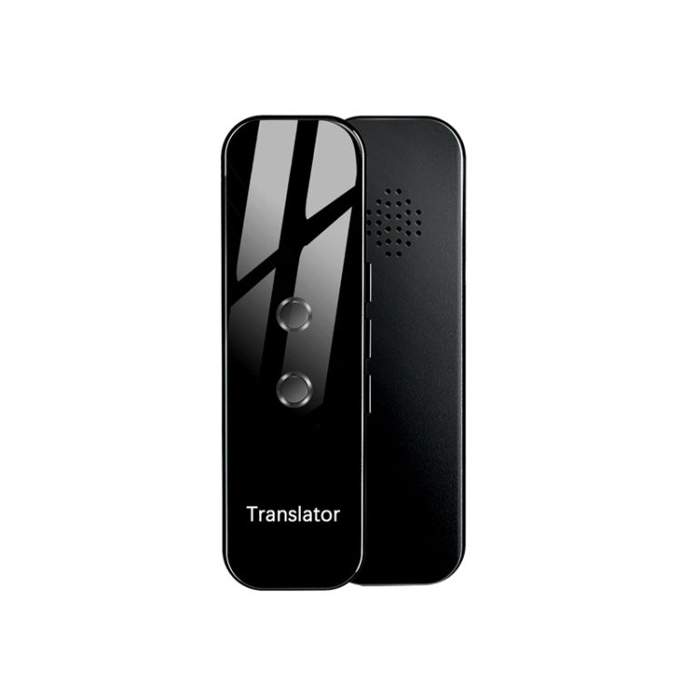 Traducteur vocal instantané portable G6 Traducteur multilingue en temps réel Assistant de voyage personnel, Gris G6, Noir G6