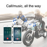 Casque Bluetooth pour casque de moto T4 BT 5.0 stéréo se connectant automatiquement avec support SIRI, T4