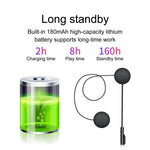 Casque Bluetooth pour casque de moto T4 BT 5.0 stéréo se connectant automatiquement avec support SIRI, T4