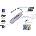 Carte de capture HDMI / F + microphone HDMI / F + audio + USB 4K Z39A, compatible Windows, Android, Linux et MacOS, Z39A