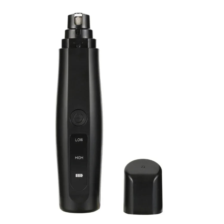 مبرد أظافر كهربائي للكلاب قابل لإعادة الشحن عبر USB مقص أظافر بدون ألم للحيوانات الأليفة، مبرد أظافر