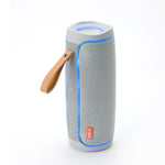 T&G TG287 Lampe Clignotante LED Enceinte Bluetooth Portable Stéréo Sans Fil Bass Subwoofer FM / TF / USB