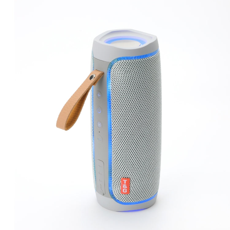 T&G TG287 Lampe Clignotante LED Enceinte Bluetooth Portable Stéréo Sans Fil Bass Subwoofer FM / TF / USB