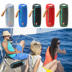 T&G TG287 Lampe Clignotante LED Enceinte Bluetooth Portable Stéréo Sans Fil Bass Subwoofer FM / TF / USB