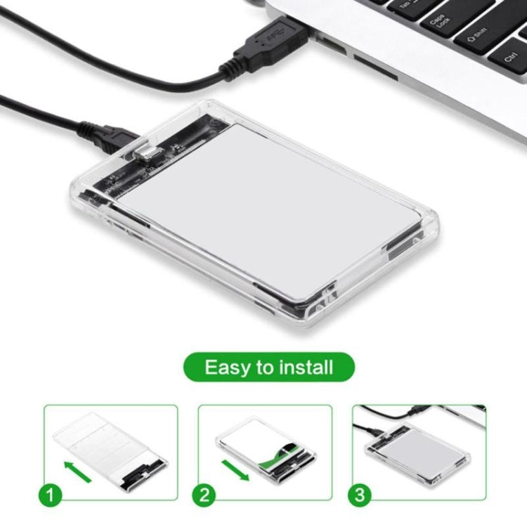 Boîtier portable SATA 2,5 pouces vers USB 3.1 Gen 2