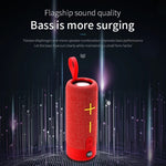 T&G TG619 Enceinte Bluetooth Sans Fil Portable Étanche Extérieur Bass Subwoofer Support AUX TF USB