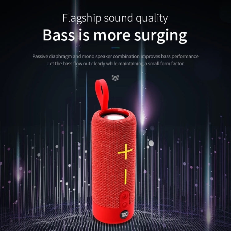 T&G TG619 Enceinte Bluetooth Sans Fil Portable Étanche Extérieur Bass Subwoofer Support AUX TF USB