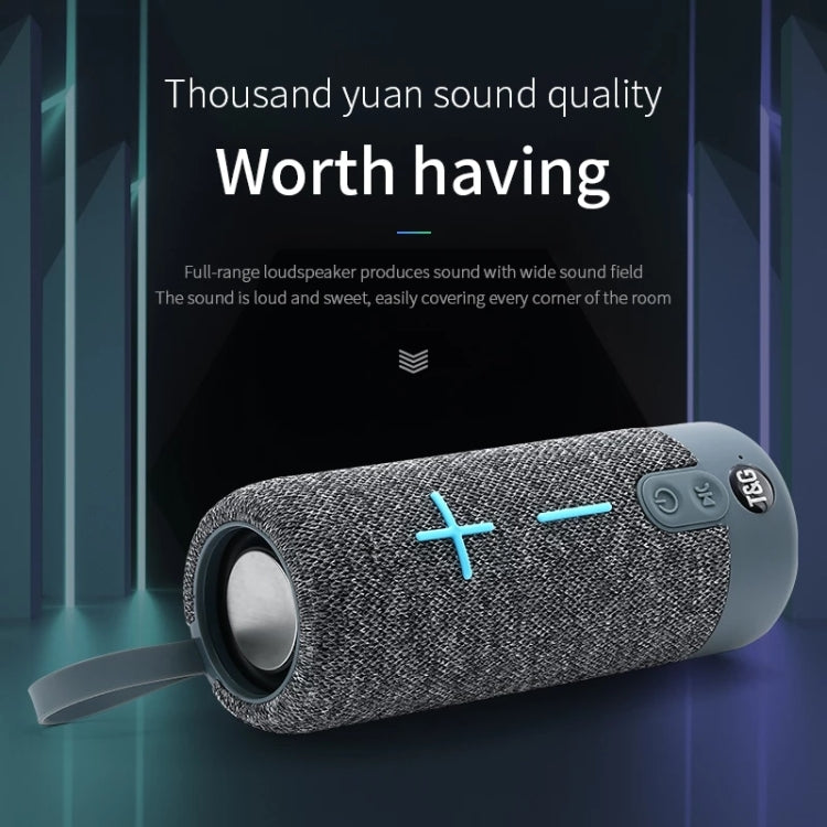 T&G TG619 Enceinte Bluetooth Sans Fil Portable Étanche Extérieur Bass Subwoofer Support AUX TF USB