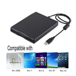 Lecteur de disquette portable 3,5 pouces 1,44MB périphérique FDD externe