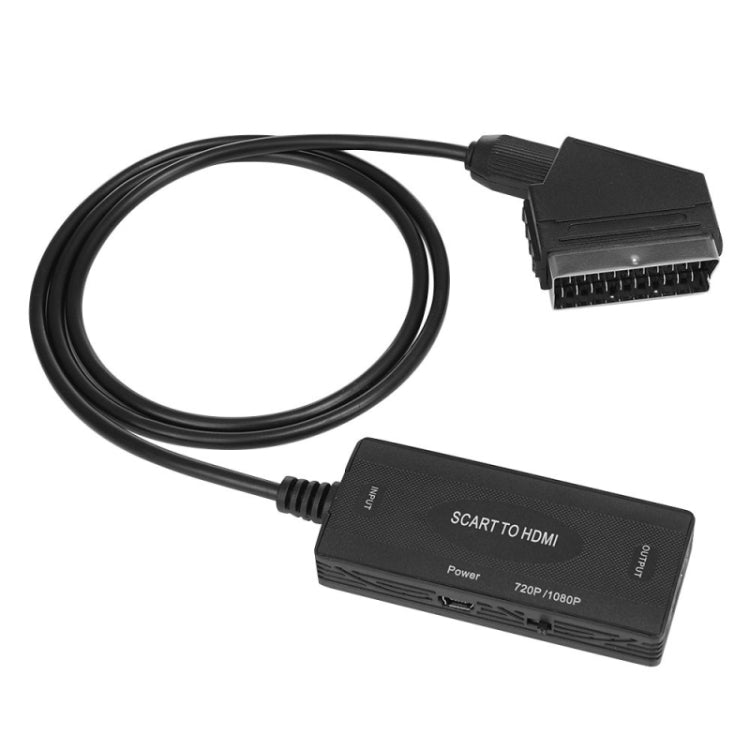 Adaptateur convertisseur audio vidéo SCART vers HDMI 1080P, SCART vers HDMI 1080P