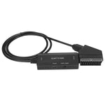 Adaptateur convertisseur audio vidéo SCART vers HDMI 1080P, SCART vers HDMI 1080P