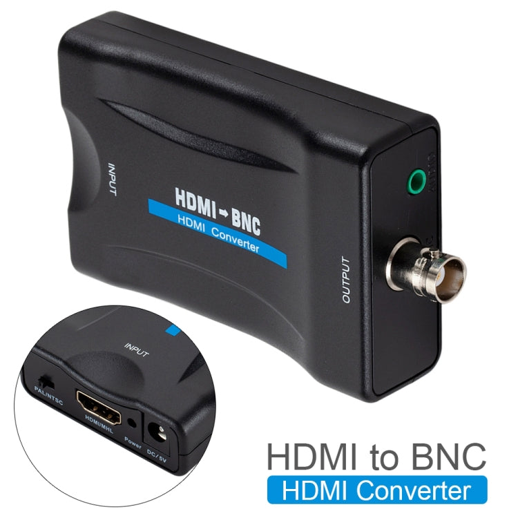 Convertisseur vidéo composite HDMI vers BNC, HDMI vers BNC