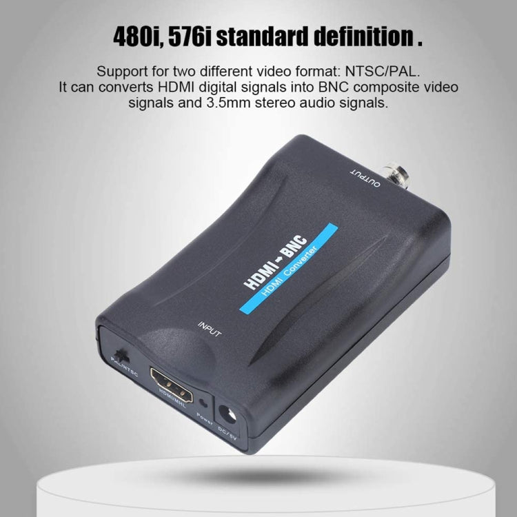 Convertisseur vidéo composite HDMI vers BNC, HDMI vers BNC