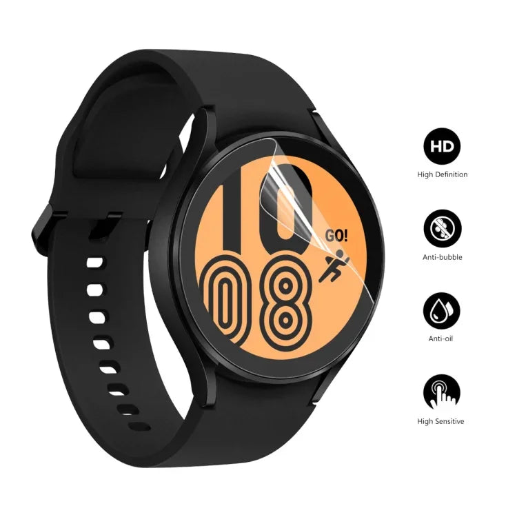 Pour Samsung Galaxy Watch4 40mm ENKAY Hat-Prince Protection d'écran intégrale sans déformation Film souple en TPU, 1 pièce, 2 pièces