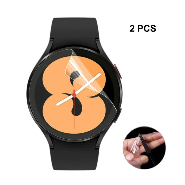 Pour Samsung Galaxy Watch4 40mm ENKAY Hat-Prince Protection d'écran intégrale sans déformation Film souple en TPU, 1 pièce, 2 pièces