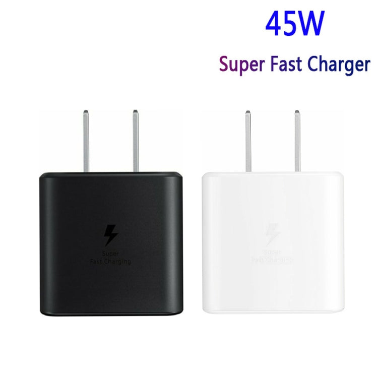 Chargeur rapide 45W USB-C / port Type-C M135, prise US, prise US