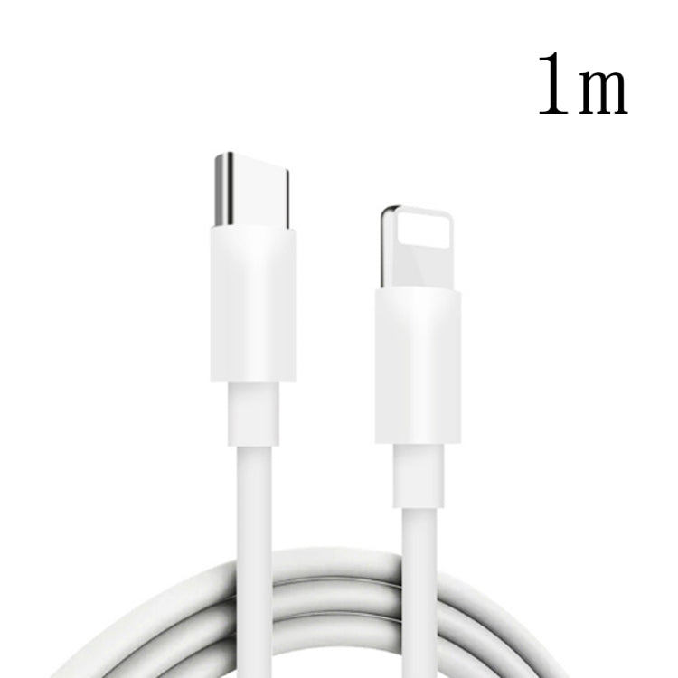 Câble PD20W USB-C / Type-C vers 8 broches PD pour charge rapide et synchronisation des données pour iPhone séries 13 / 12, 1m, 1,5m, 2m