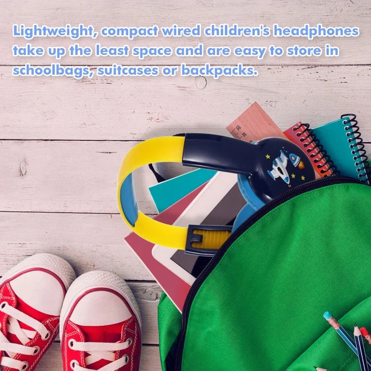 Casque filaire portable mignon pour enfants KID101