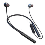 GYM530 Écouteurs de sport magnétiques intra-auriculaires à réduction de bruit avec bandeau de cou, support stéréo mains libres/carte TF