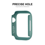 Cadre en polycarbonate ENKAY Hat-Prince + film protecteur d'écran HD PMMA à couverture intégrale pour Apple Watch Series 7 45 mm