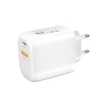 CS-20W Chargeur rapide portable mini à double port PD3.0 + QC3.0, chargeur