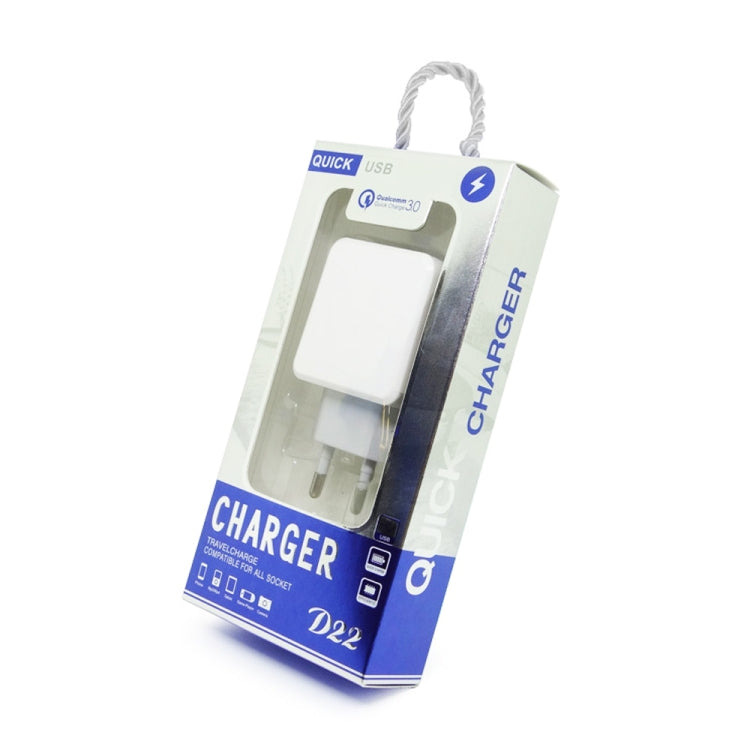 CS-20W Chargeur rapide portable mini à double port PD3.0 + QC3.0 avec câble de données Type-C 3A vers 8 broches, chargeur + câble Type-C vers 8 broches