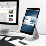 Support de bureau universel rotatif à 360° en alliage d'aluminium AP-7S pour tablette PC 7-13 pouces