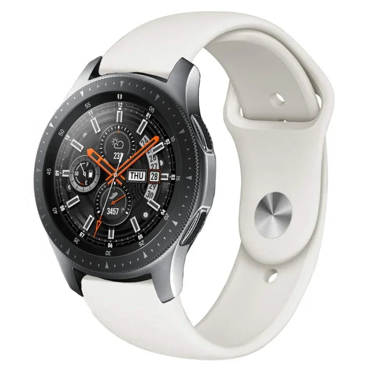 Bracelet en silicone monochrome pour Samsung Galaxy Watch Active 22 mm