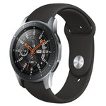 Bracelet en silicone monochrome pour Samsung Galaxy Watch Active 22 mm