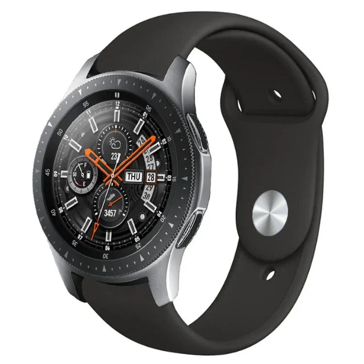 Bracelet en silicone monochrome pour Samsung Galaxy Watch Active 22 mm