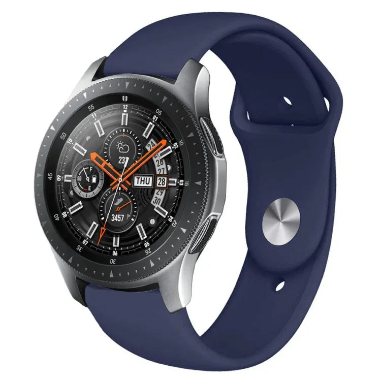 Bracelet en silicone monochrome pour Samsung Galaxy Watch Active 22 mm