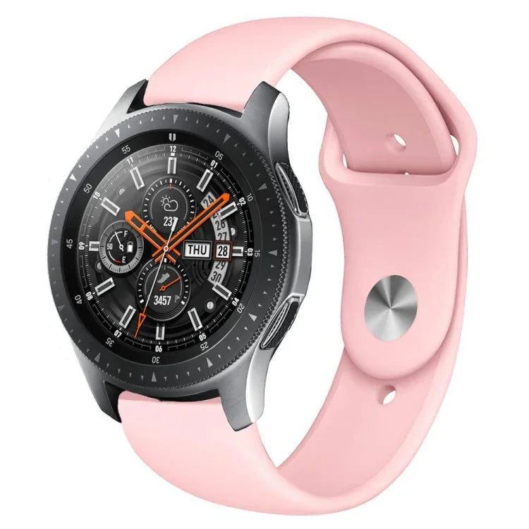 Bracelet en silicone monochrome pour Samsung Galaxy Watch Active 22 mm