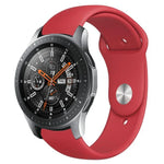 Bracelet en silicone monochrome pour Samsung Galaxy Watch Active 22 mm