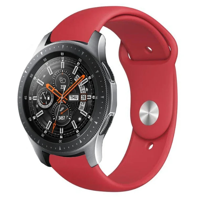 Bracelet en silicone monochrome pour Samsung Galaxy Watch Active 22 mm