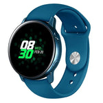 Bracelet en silicone monochrome pour Samsung Galaxy Watch Active 22 mm