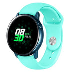 Bracelet en silicone monochrome pour Samsung Galaxy Watch Active 22 mm