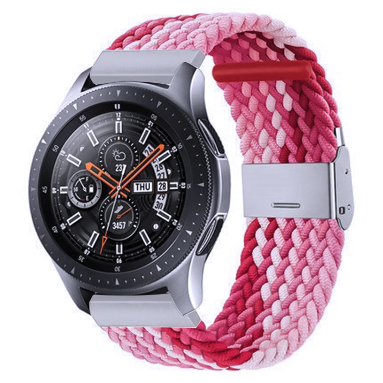 Bracelet tressé en nylon avec boucle en métal pour Galaxy Watch 4 20mm, 20mm