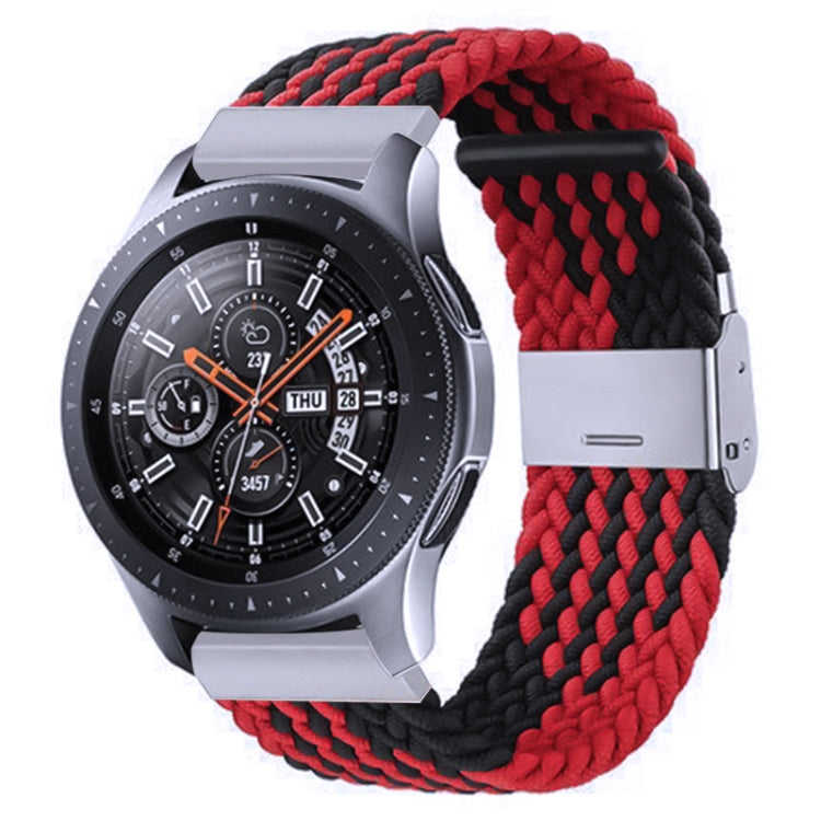 Bracelet tressé en nylon avec boucle en métal pour Galaxy Watch 4 20mm, 20mm
