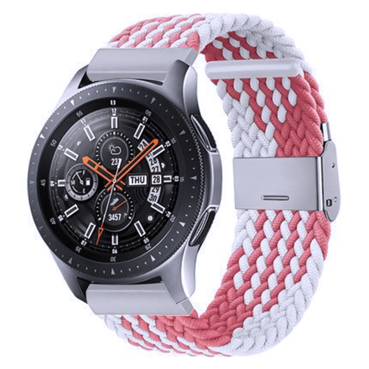 Bracelet tressé en nylon avec boucle en métal pour Galaxy Watch 4 20mm, 20mm