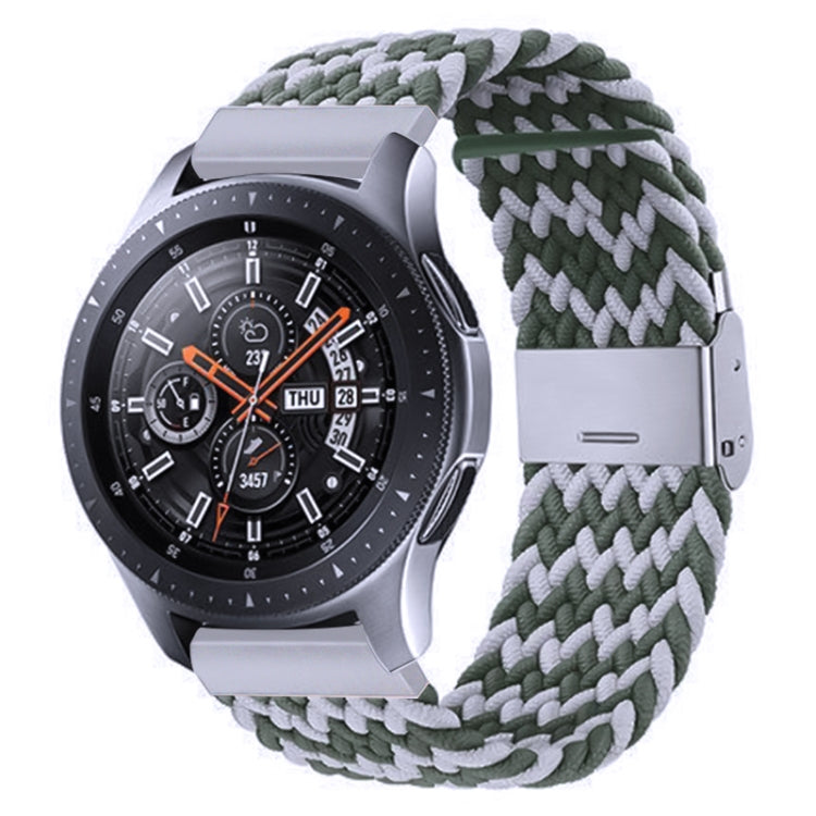 Bracelet tressé en nylon avec boucle en métal pour Galaxy Watch 4 20mm, 20mm