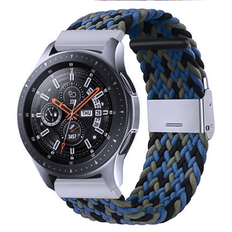 Bracelet tressé en nylon avec boucle en métal pour Galaxy Watch 4 20mm, 20mm