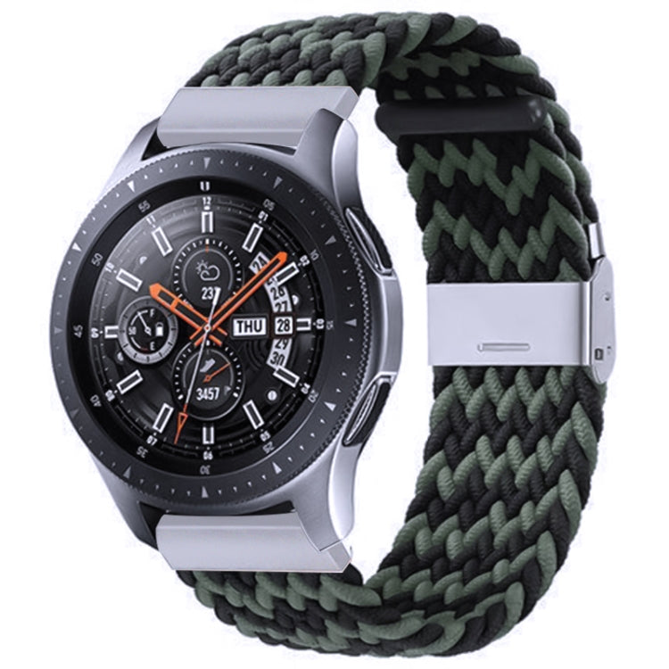 Bracelet tressé en nylon avec boucle en métal pour Galaxy Watch 4 20mm, 20mm
