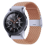 Bracelet tressé en nylon avec boucle en métal pour Galaxy Watch 4 20mm, 20mm