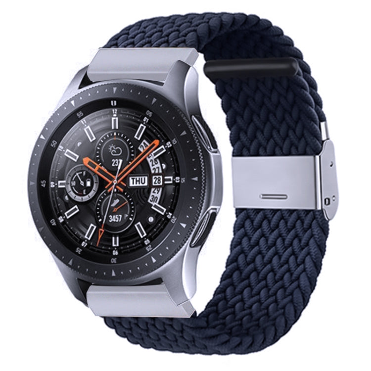 Bracelet tressé en nylon avec boucle en métal pour Galaxy Watch 4 20mm, 20mm