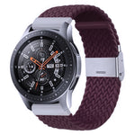 Bracelet tressé en nylon avec boucle en métal pour Galaxy Watch 4 20mm, 20mm