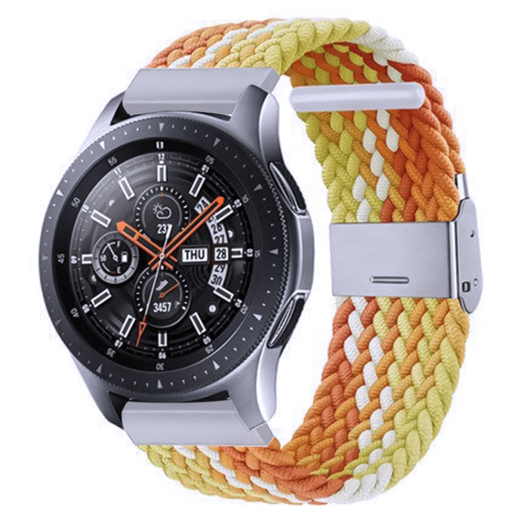 Bracelet tressé en nylon avec boucle en métal pour Galaxy Watch 4 20mm, 20mm