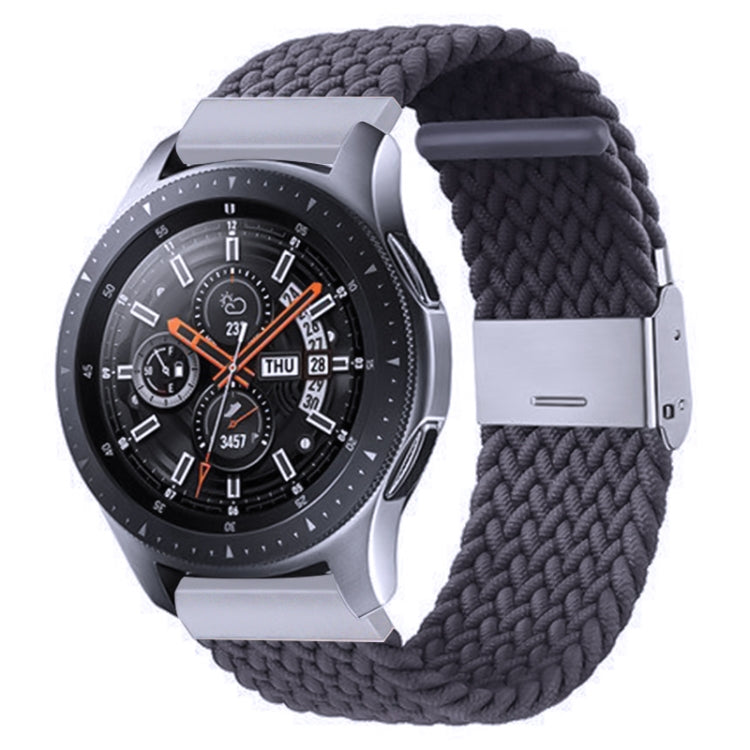 Bracelet tressé en nylon avec boucle en métal pour Galaxy Watch 4 20mm, 20mm