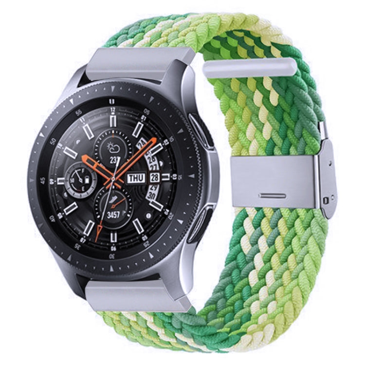 Bracelet tressé en nylon avec boucle en métal pour Galaxy Watch 4 20mm, 20mm