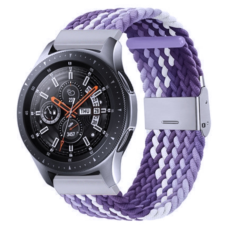 Bracelet tressé en nylon avec boucle en métal pour Galaxy Watch 4 20mm, 20mm